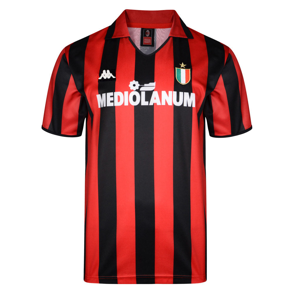 AC Milan 1988/89 Home Champion Retro Jersey